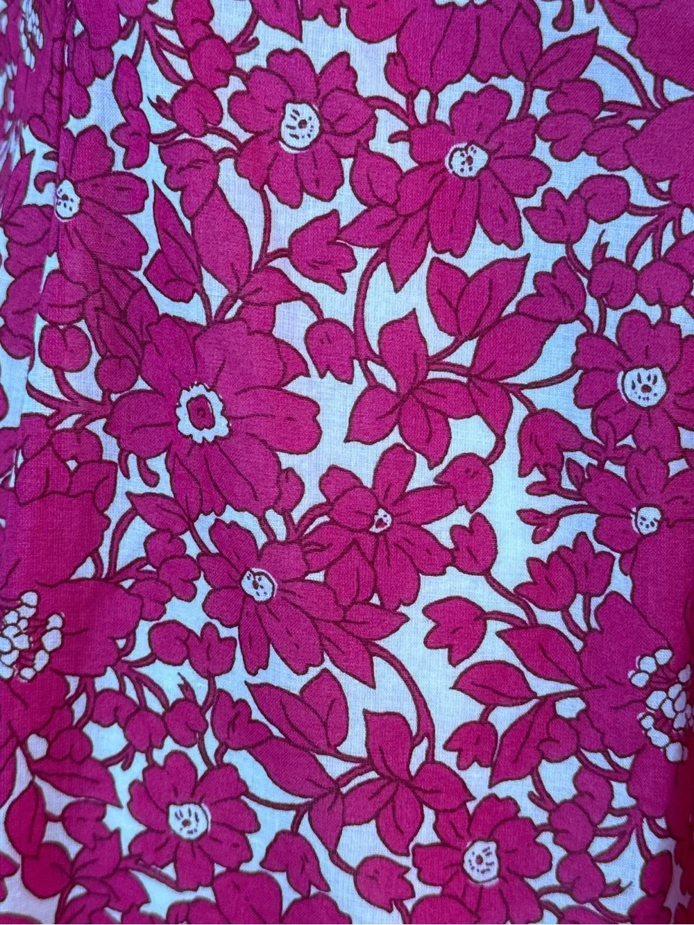 J.Crew Cotton Voile Keyhole Cover-Up Maxi Dress Blushing Meadow Festival Pink M